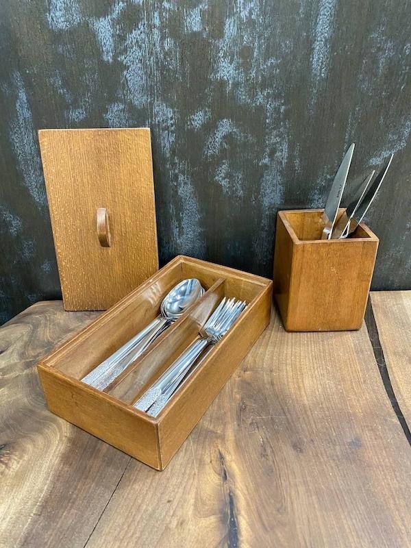 استند قاشق چنگال ایستاده راش 