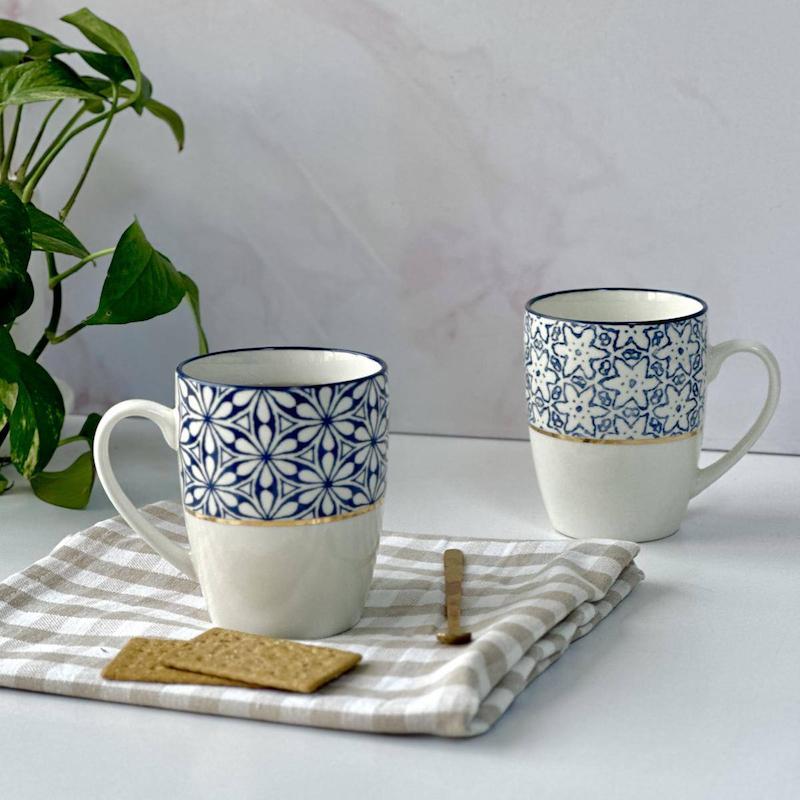 ماگ گل آبی روستیک rsleeمدل 2 