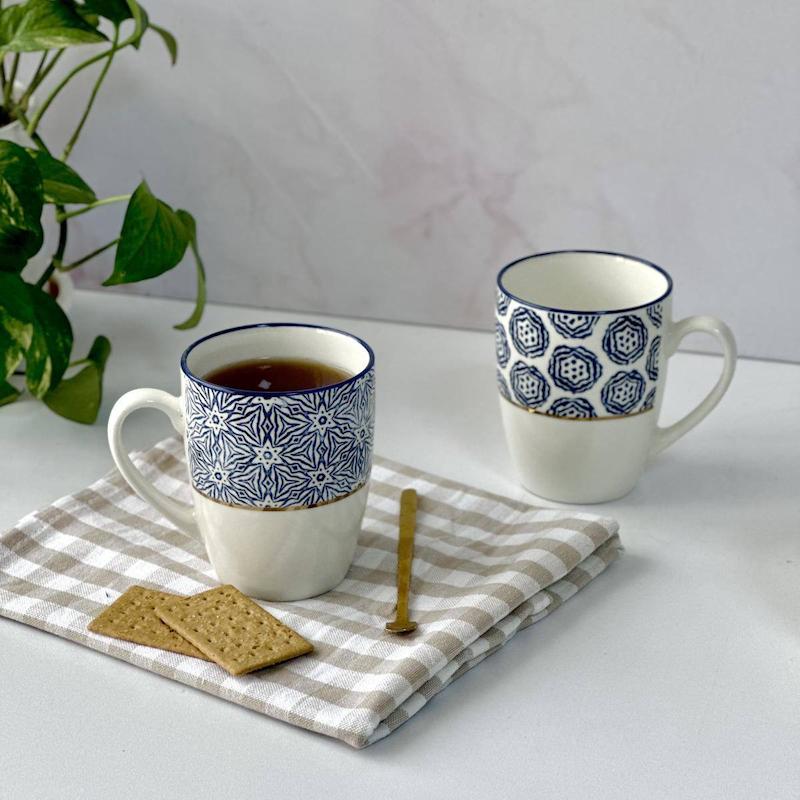 ماگ گل آبی روستیک rsleeمدل 1 