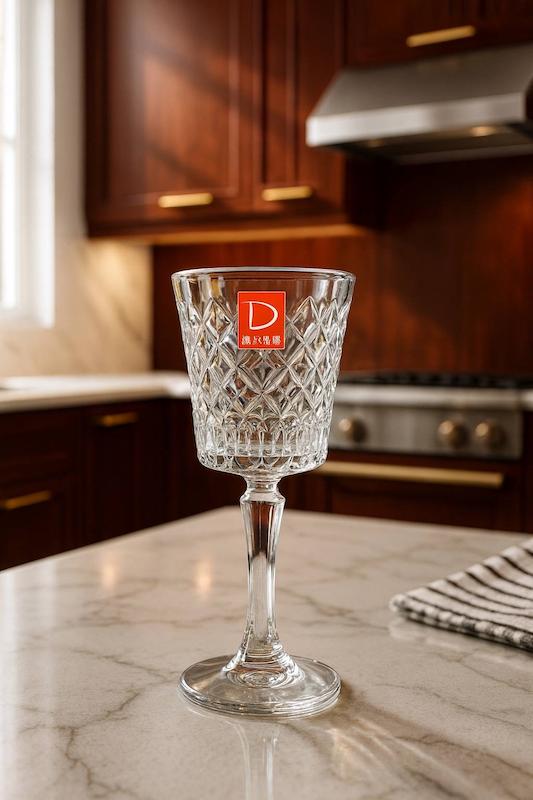 دسرخوری ۶تایی فیونا 300 میل DELI | پیاله دسر شیشه‌ای طرح فیونا | فروشگاه نامارا