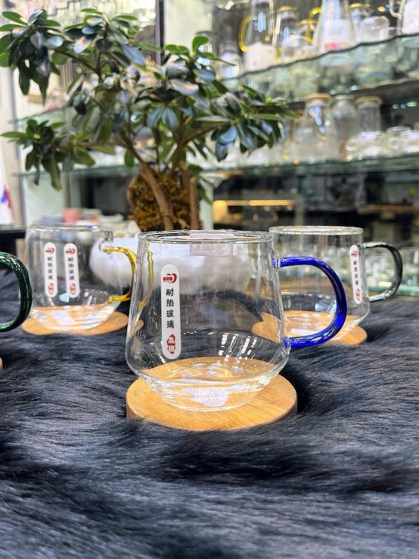 لیوان پیرکس DELI | لیوان شیشه‌ای حرارتی مقاوم | فروشگاه نامارا