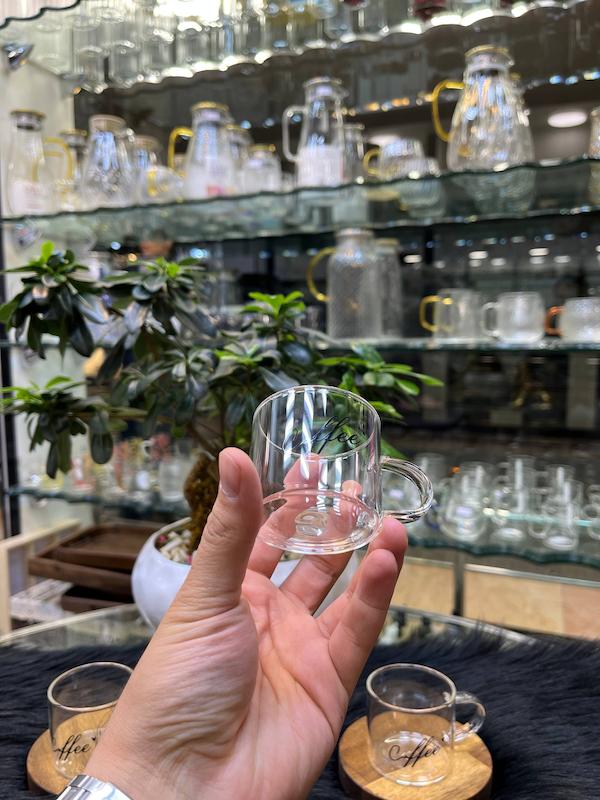 شات پیرکس وارداتی | شات شیشه‌ای شفاف و مقاوم