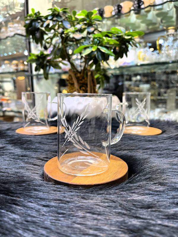 لیوان پیرکس دلی طرح گندم 