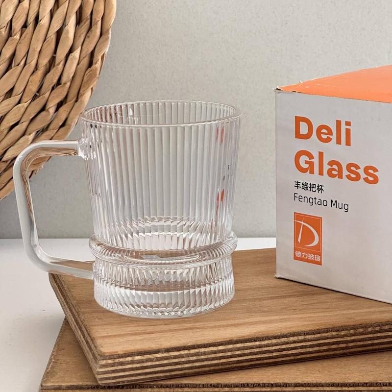 لیوان DELI | لیوان شیشه‌ای مناسب سرو نوشیدنی‌های گرم و سرد