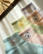 جوراب مچی پاستیلی نخ پنبه وارداتی فری سایز نازک کولردار