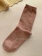 جوراب ساقدار ساده نخ پنبه فری سایز