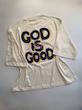 تیشرت باکسی اورسایز فری سایز طرح GOD IS GOOD