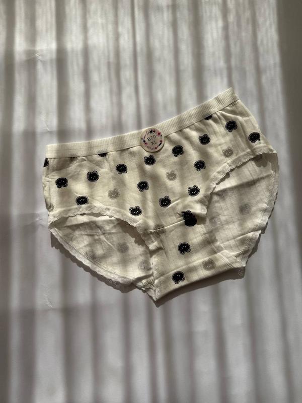 شورت عروسکی نخ پنبه فری سایز طرح خرسی