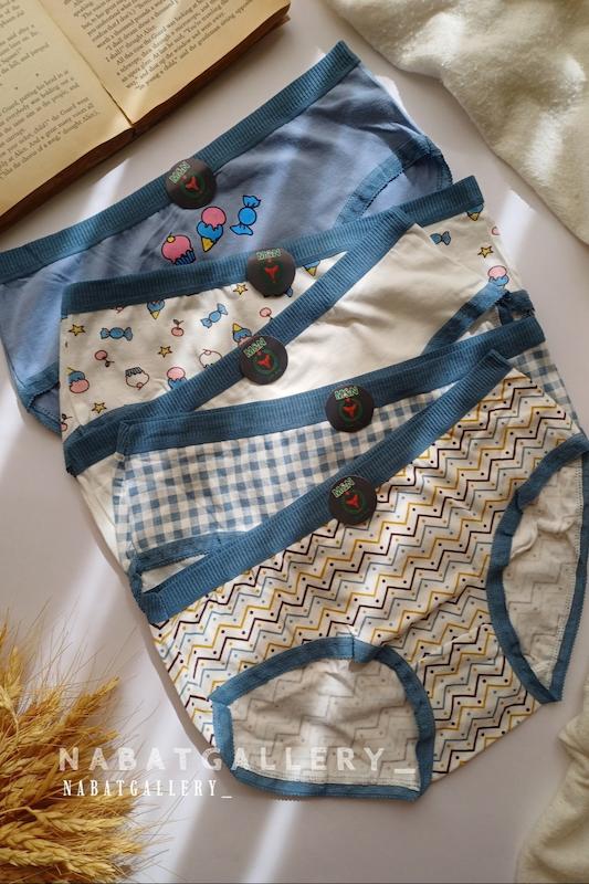شورت عروسکی نخی آبنباتی