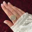 انگشتر شش ضلعی شیر و خورشید