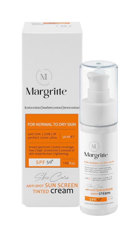 کرم ضدآفتاب ساده (پوست حساس) حجم 50 میلی لیتر SPF30 مارگریت