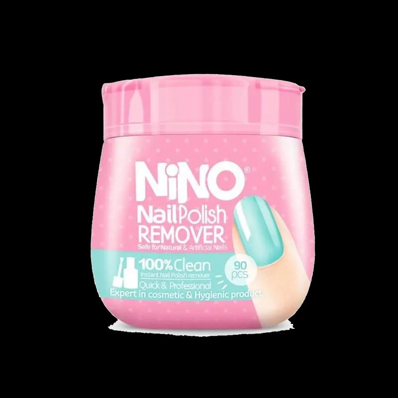 دستمال مرطوب لاک پاک کن قوطي نینو