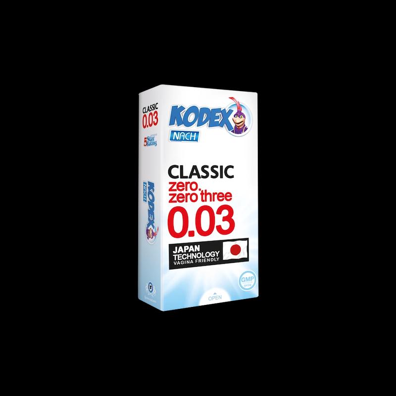 کاندوم کدکس ۱۰ عددی ۳ میکرون