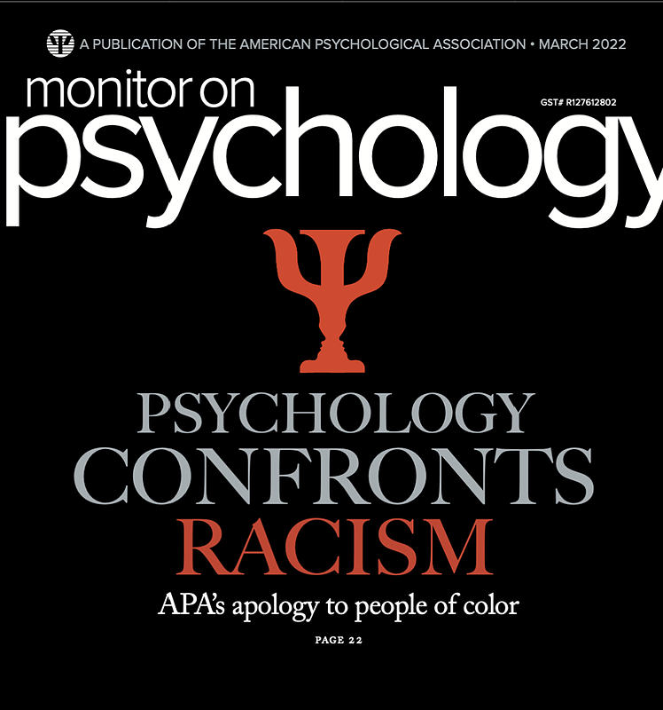 مجلهA PUBLICATION OF THE AMERICAN PSYCHOLOGICAL ASSOCIATION • MARCH 2022