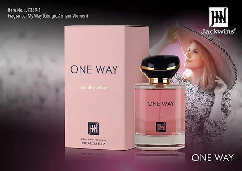 عطر زنانه وان وی (Johnwin One Way ) | (مشابه My Way Armani) مای وی