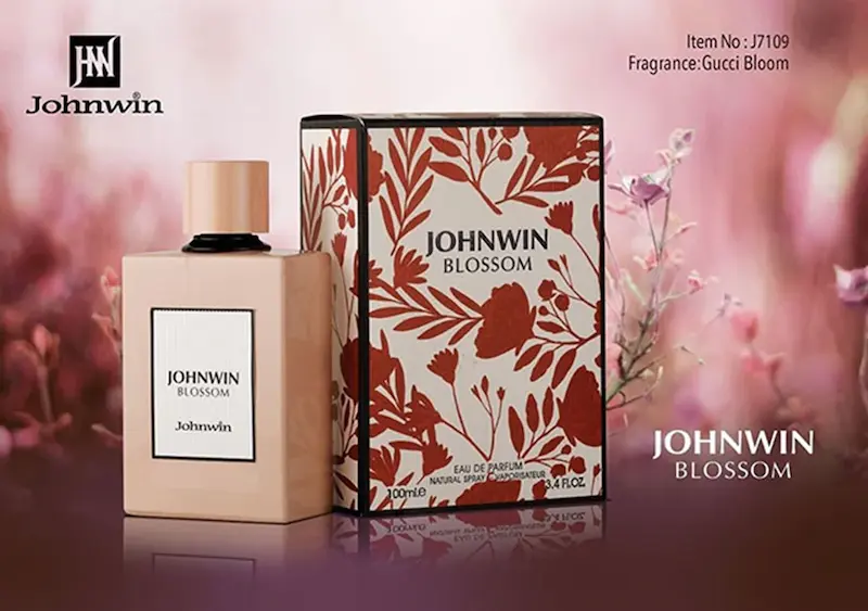 عطر زنانه بلوسوم Johnwin Blossom |  (مشابه Gucci Bloom)گوچی بلوم
