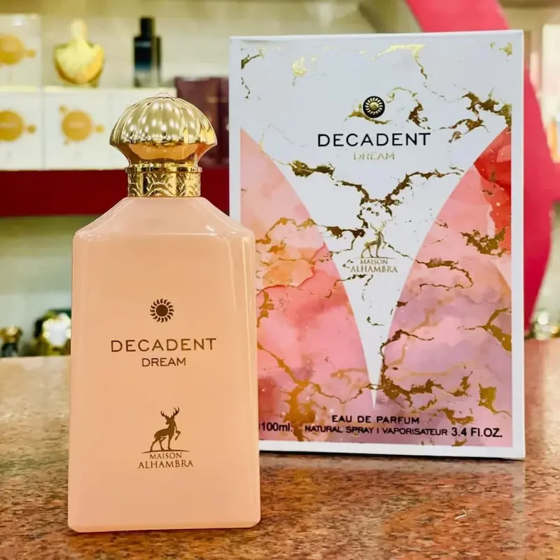 عطر «امواج گایدنس الحمبرا – Decadent Dream (Maison Alhambra)» (مشابه Amouage Guidance)