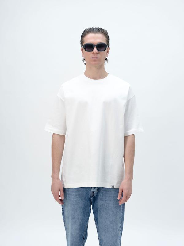 تیشرت بیسیک سفید نفیر