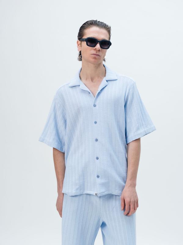 پیرآهن نوبرگ آبی آسمانی نفیر