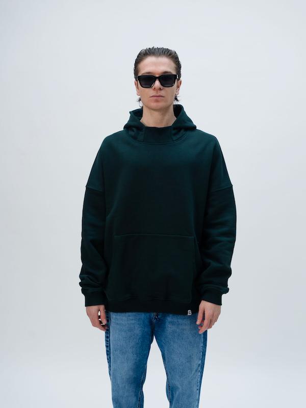 هودی بیسیک سبز یشمی نفیر 