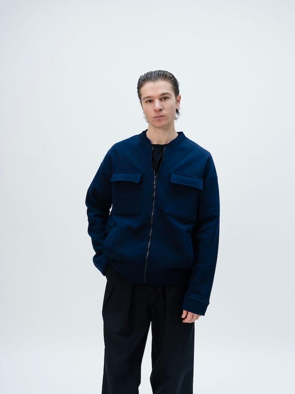 بامبر جکت سرمه ای BASE