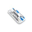 ست پرگار گونیا خط کش و نقاله شانلی کد 1510