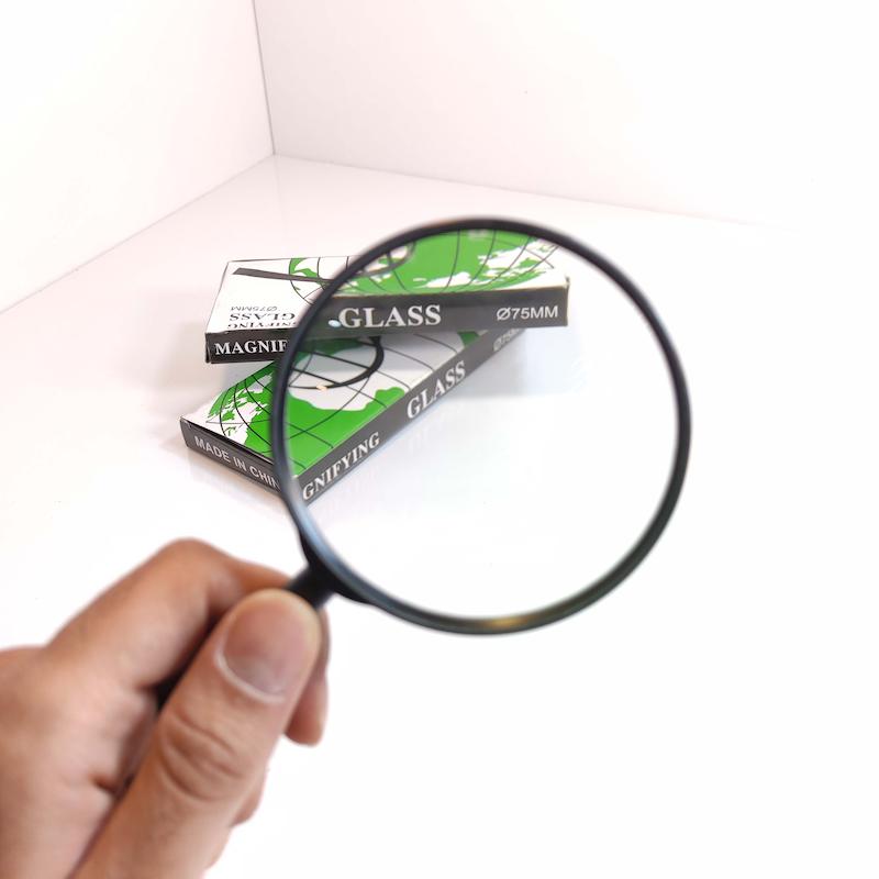 ذره بین MAGNIFYING GLASS سایز 75