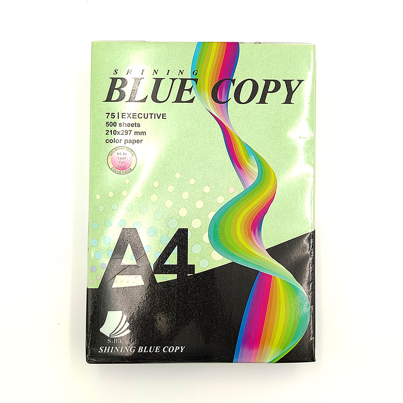 کاغذ رنگی کپی سایز BLUE COPY A4 سبز