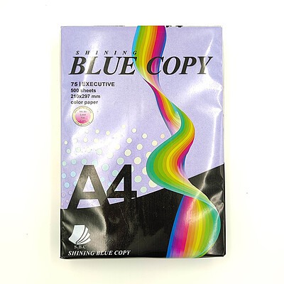 کاغذ رنگی کپی سایز BLUE COPY A4 ده 10 رنگ