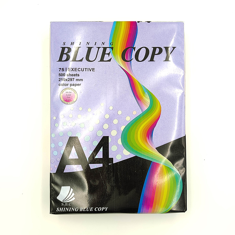 کاغذ رنگی کپی سایز BLUE COPY A4 ده 10 رنگ