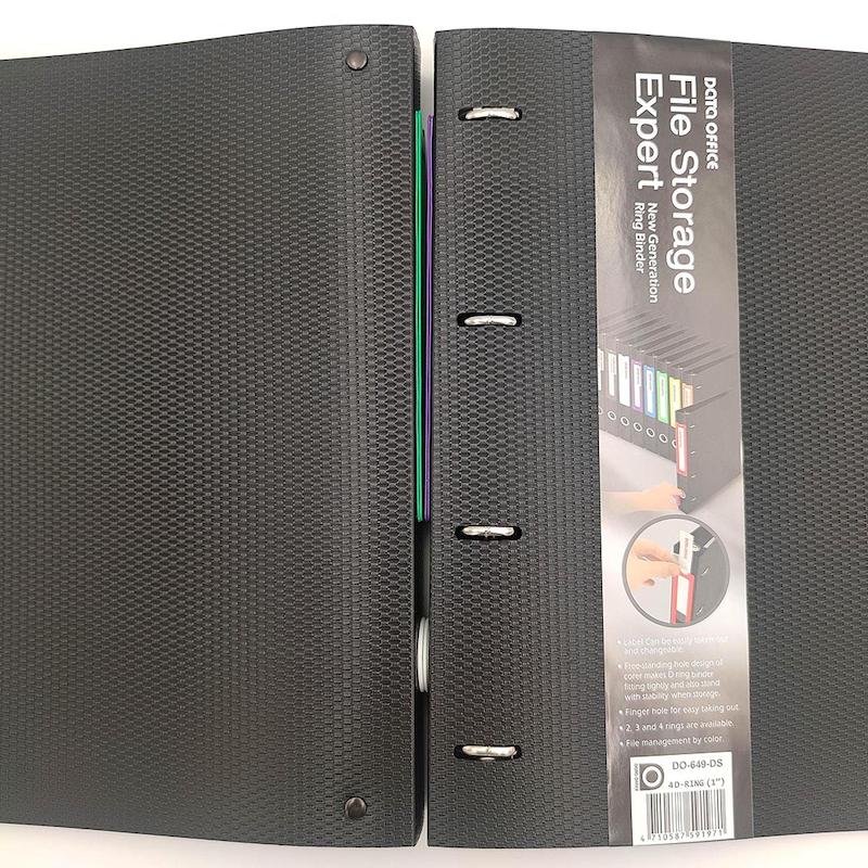 کلاسور 4 حلقه دیتا آفیس سایز DATA OFFICCE A4 عطف 3cm سانتی متر