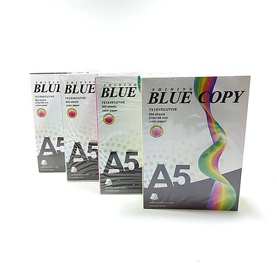 کاغذ رنگی کپی سایز BLUE COPY A5