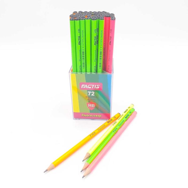 مداد مشکی فکتیس گرد فلورسنت 