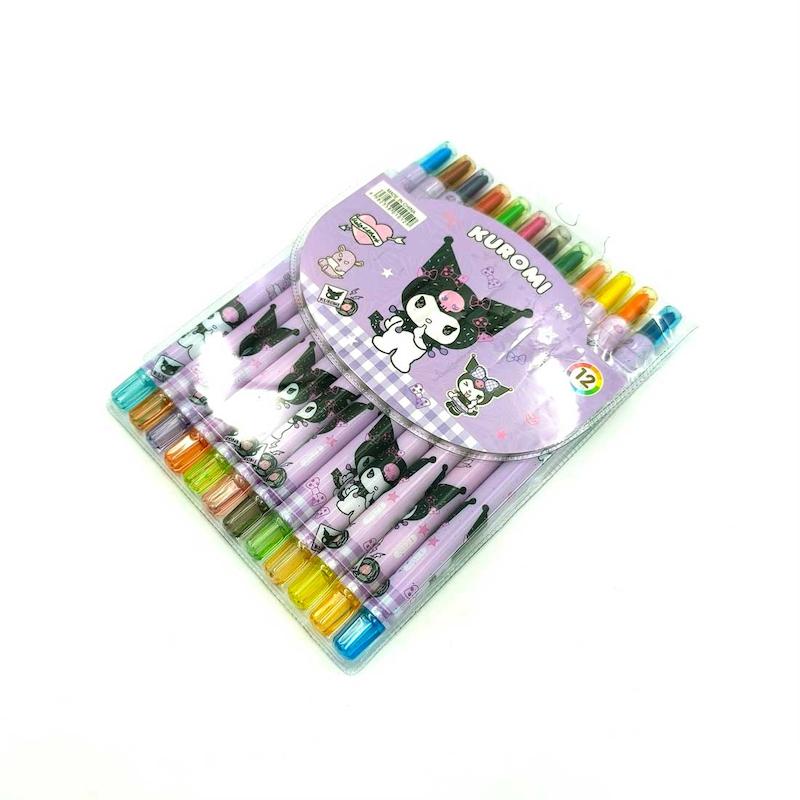 پاستل پیچی 12 رنگ کرومی 