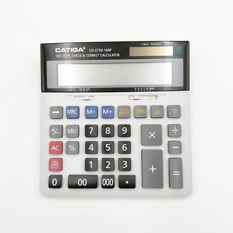 ماشین حساب 16 رقمی کاتیگا  CATIGA : CD -2730-16RP