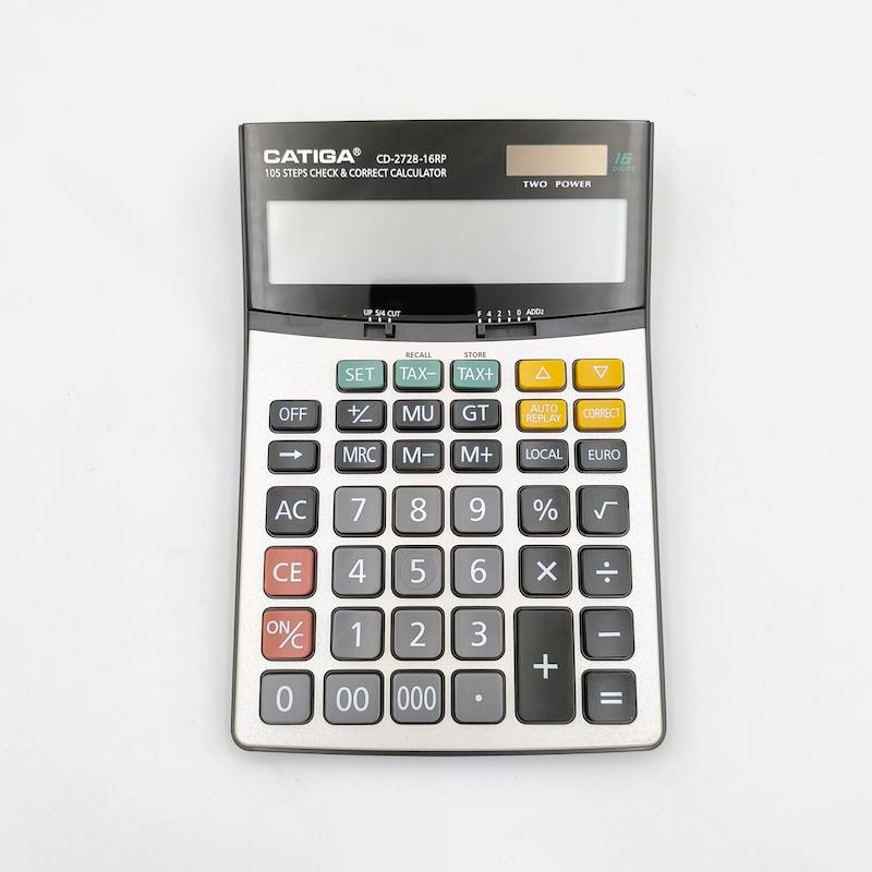 ماشین حساب 16 رقمی کاتیگا  CATIGA : CD -2728-16RP