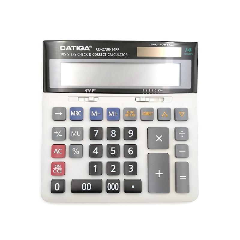 ماشین حساب 14 رقمی کاتیگا  CATIGA : CD -2730-14RP