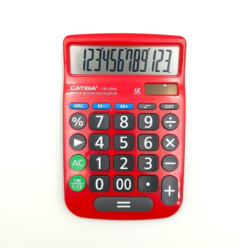 ماشین حساب 12 رقمی کاتیگا  CATIGA : CN -2646