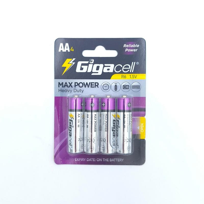 باتری گیگا سل GigaCell مکس پاور Max Power   قلمی کارت 4 عددی