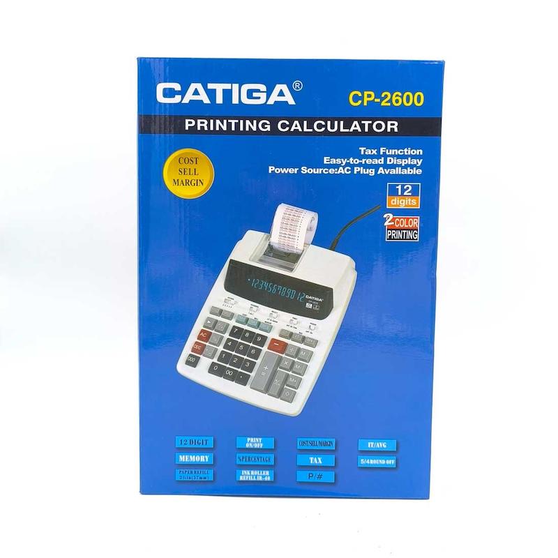 ماشین حساب برقی کاتیگا CATIGA کد CP-2600