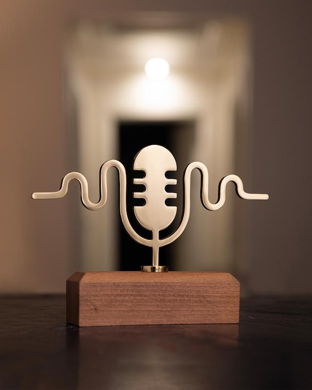 تندیس میکروفون کد1