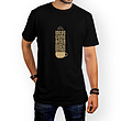 تیشرت نخی یقه گرد طرح Ideas come after coffe