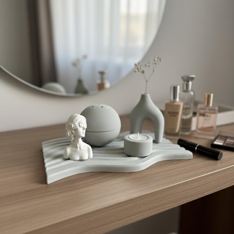 ست دکوری رومیزی با طراحی خاص «گیسو» 