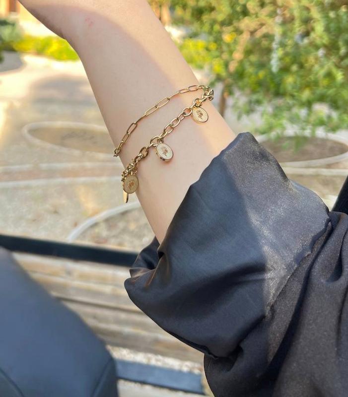 دستبند استیل برای استایل روزانه