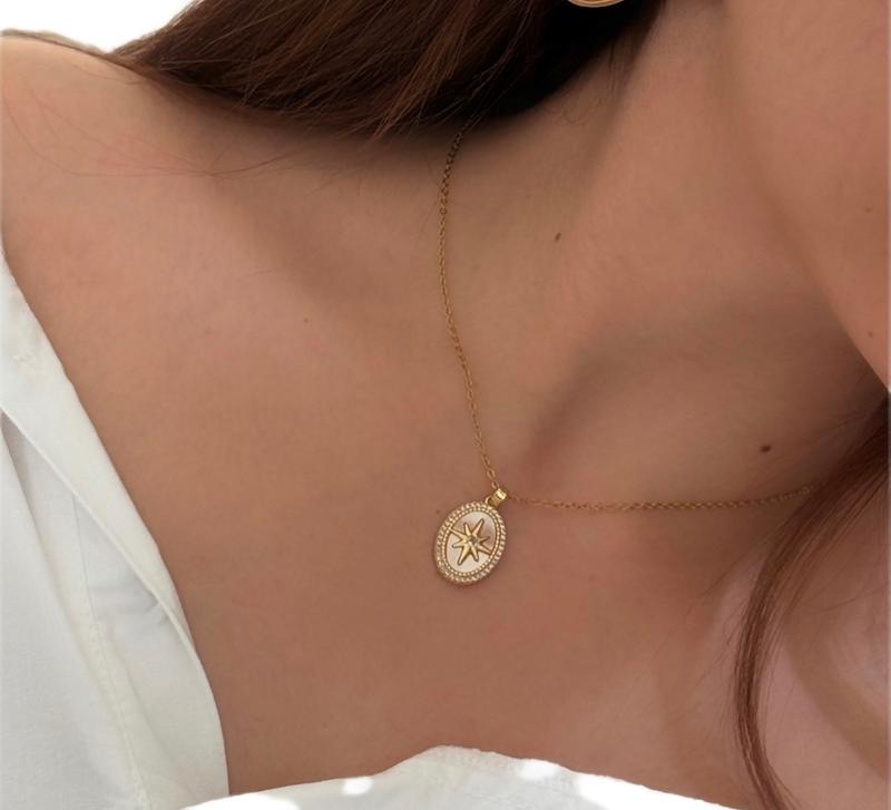 گردنبند استیل ستاره 