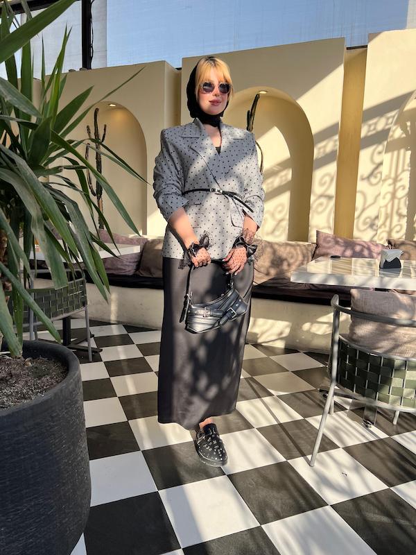 کت زنانه اِپُل دار کتان | خرید قسطی با اسنپ پی 