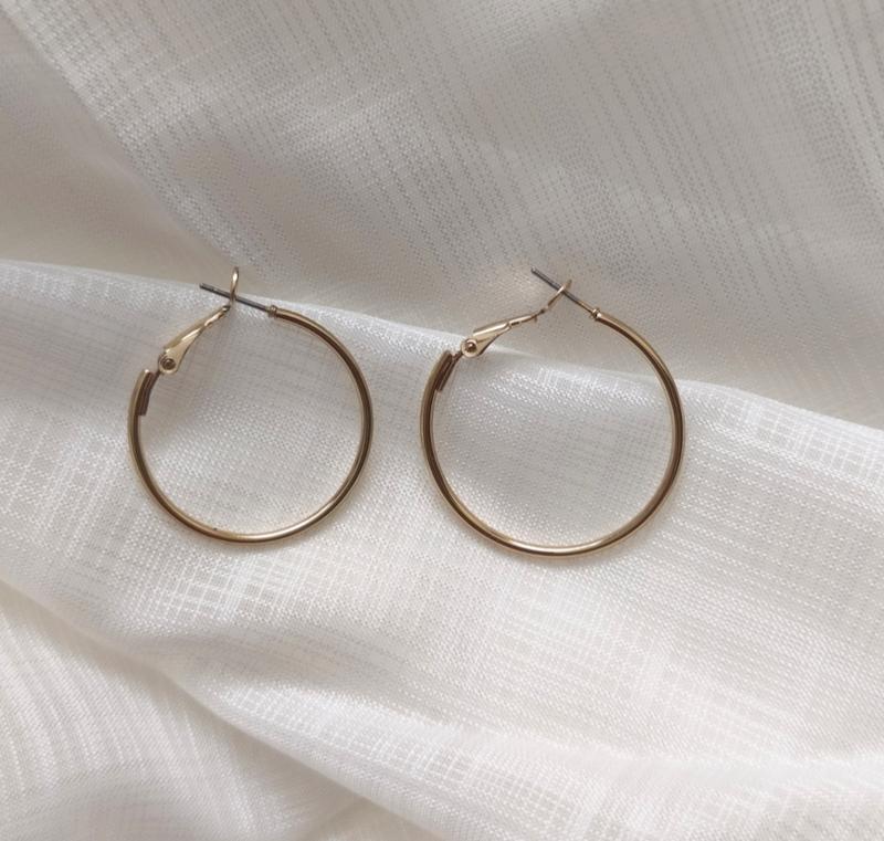 گوشواره حلقه ساده ظریف