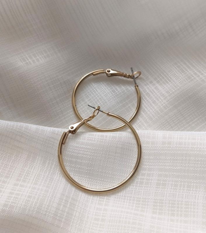گوشواره حلقه ساده ظریف