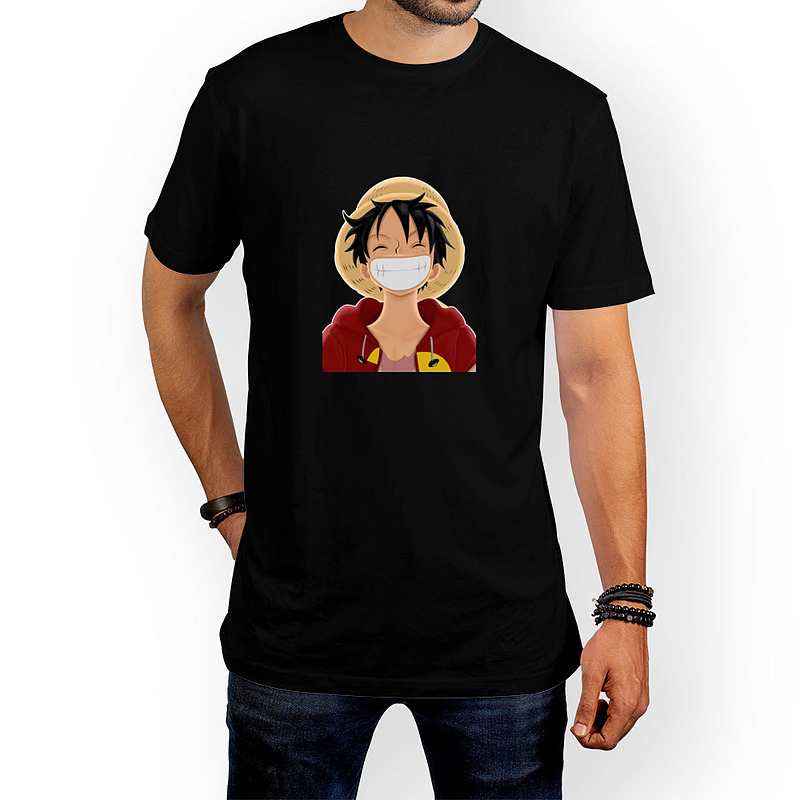 تیشرت نخی طرح Luffy- One Piece 