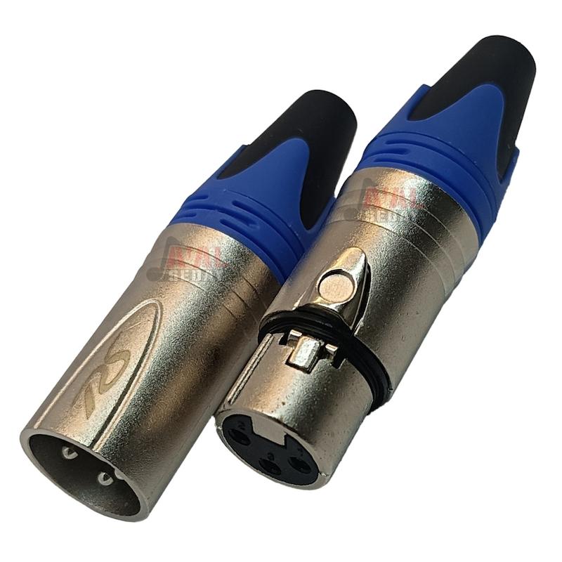 فیش XLR کنون نر و ماده مدل RS_T-90۴/903 بسته دو عددی